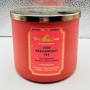 Bath & Body Works Iced Dragonfruit Tea 3 Wick Candle
